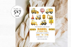 Baby Shower Invitation Template 336 Product Image 2