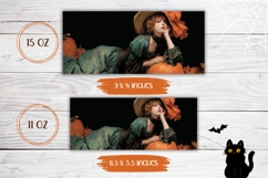 Halloween Pumpkins Mug Design, Halloween Witch Mug Template Product Image 2