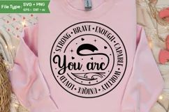 Self Love Valentine PNG Heart Christian | Valentine Quote Product Image 2