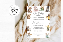Baby Shower Invitation Template 269 Product Image 2