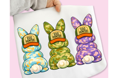 Egg Hunter Camo Easter Bunny PNG, Boy Camo Easter Bunny PNG Product Image 2
