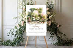 Baby Shower Welcome Sign Template 106 Product Image 1