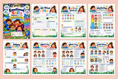 2027 Emotional Skills Workbook for Kids kdp interiors Product Image 2