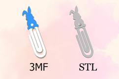 Paper Clips, Easter Bunny STL/3MF files for 3D Printing Product Image 2
