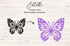 Butterfly Vector SVG, Butterfly Clipart Product Image 2
