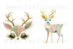 Christmas, Reindeer, Ephemera, PNG, Clipart, Junk Journal Product Image 2