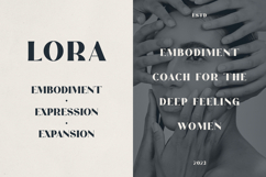 Veloura Serif Font Elegant Type Product Image 2