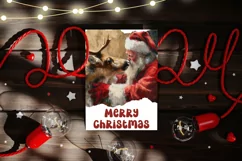Christmas Greeting Card, Santa Claus Greeting Cards Product Image 2