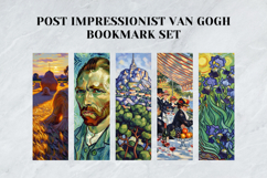 Post-Impressionist Van Gogh Bookmark Set,Iconic Fine Art Product Image 2