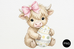 Easter Baby Animals PNG Watercolor Clipart Product Image 2