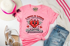 LITTLE MISS Valentine Skate Heart Clipart Product Image 2
