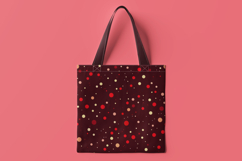 Red Confetti Dots Digital Paper Product Image 2