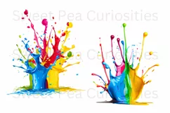 Paints, Art, Ephemera, PNG, watercolor, Clipart Product Image 2