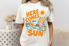 Here Comes The Sun PNG, Preppy Coastal Summer Sublimation Product Image 2