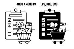 Grocery List Icons Product Image 1