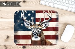 4th Of July Deer Sublimation Mouse Pad PNG Bundle Product Image 3