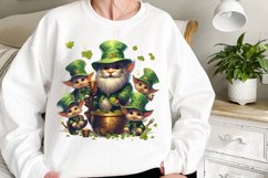 St Patricks gnome Clipart, St. Patrick&#039;s Day Clipart Product Image 2