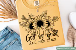 Fall SVG | God Is Good SVG | Bible Verse SVG | Pumpkin SVG Product Image 2