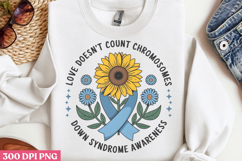 Love does&#039;t count chromosomes PNG, Syndrome Sublimation PNG Product Image 3