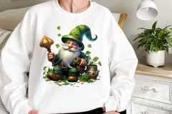 St Patricks gnome Clipart, St. Patrick&#039;s Day Clipart Product Image 2