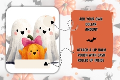Boo Halloween Ghosts Money Card, Printable Halloween PNG Product Image 2