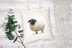 Funny Sheep Illustration, Cartoon Sheep PNG, Animals PNG Product Image 2