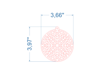 Christmas Tree Toy SVG laser cut file for Glowforge Product Image 2