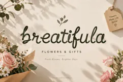 Vintela Atelier Retro Ribbon Script Font for Logos Product Image 2