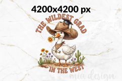 The Wildest Grad In The West PNG, Graduation Sublimation Product Image 2