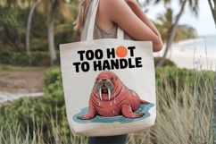 Too Hot to handle PNG Sublimation | Earth Day PNG Design Product Image 3