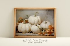 Fall Wall Decor Printable Pumpkin Still Life Painting Product Image 1