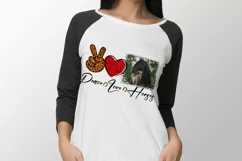 Peace Love Horses | PNG Sublimation design, t shirt print Product Image 2