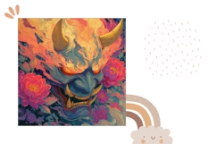 Samurai Pillow Sublimation, Fantasy Pillow Template Product Image 2