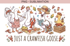 Crawfish goose png design for T-shirts Product Image 2