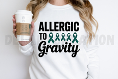 Allergic To Gravity PNG Design Product Image 2