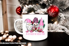 In October We Wear Pink |Christmas Sublimation Product Image 2