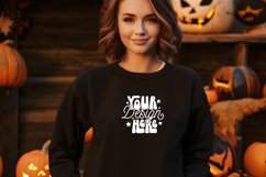 Gildan 18000 Black Mockup, Halloween Gildan 18000 Mockup Product Image 1