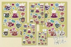 Chic tea art sticker pack Product Image 2