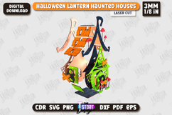 3D Halloween Lantern Haunted House | Halloween Decorations Product Image 2