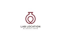 lab location logo vector design Product Image 2