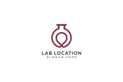 lab location logo vector design Product Image 2