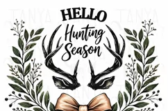 Hello Hunting Season Goodbye Husband PNG, Funny Hunting Wife Product Image 3