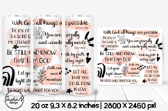 Religious tumbler, Christian designs, Bible quotes Product Image 1