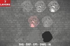 3D Lagotto romagnolo SVG, Layered Lagotto romagnolo Cut File Product Image 2