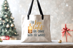 Christian Christmas png file, The True Light Has Come Product Image 5