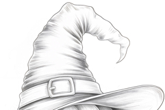 Halloween coloring page for adults. Coloring book pumpkin. Product Image 2