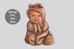 Baby Illustration, Baby Clipart, Planner Clipart Product Image 2