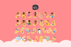 Cute Kids Summer Clipart Bundle Product Image 2