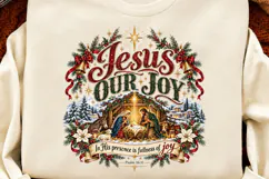 4 Christian Christmas PNG Designs, 4 Nativity Scripture PNG Product Image 2