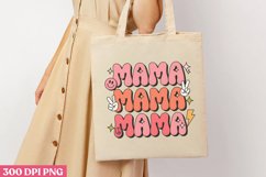 Mama PNG, Retro Mama Sublimation PNG Product Image 2